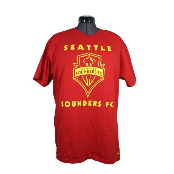 Mitchell & Ness MLS Nostalgia Seattle Sounders FC crew neck short sleeve t-shirt - Picture 1 of 8